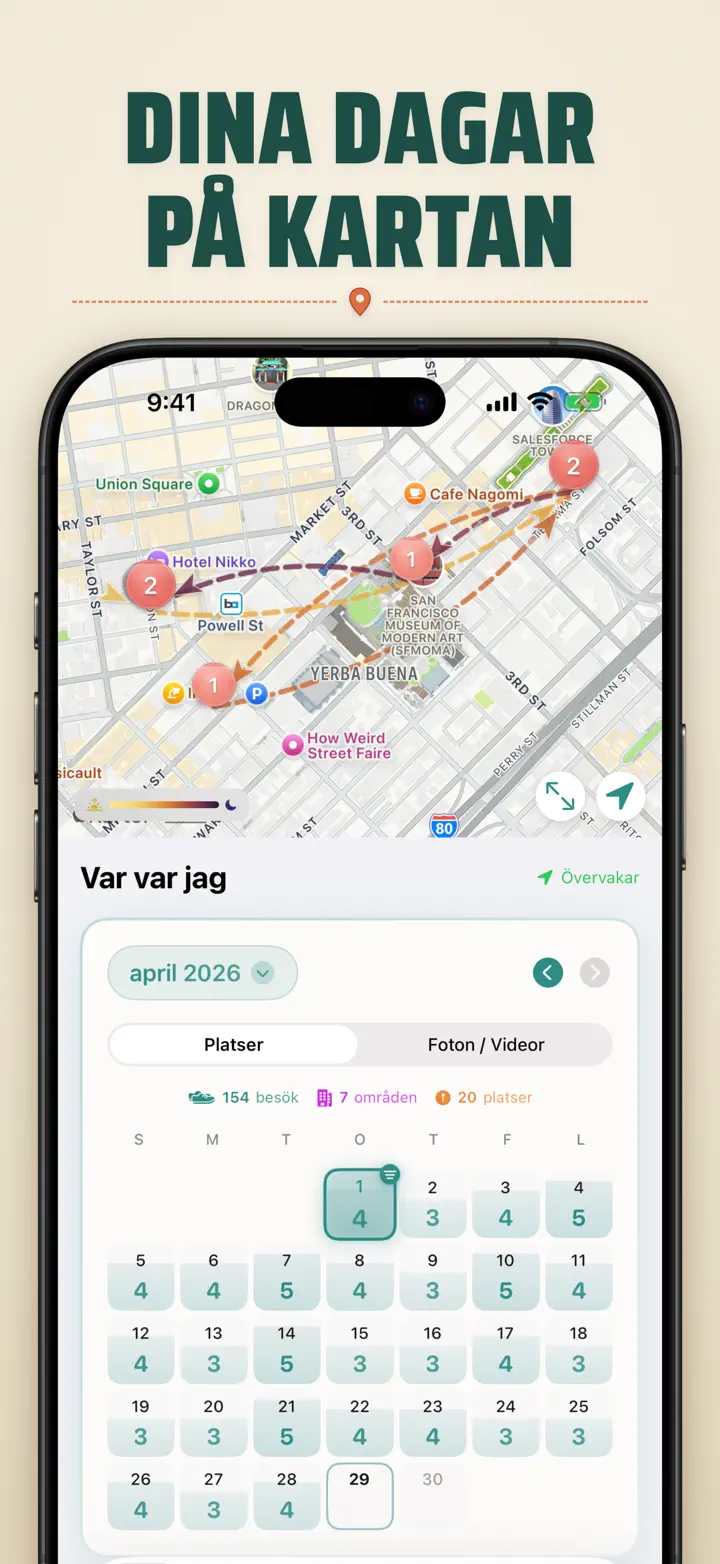 Var var jag? — Skärmavbilder 4